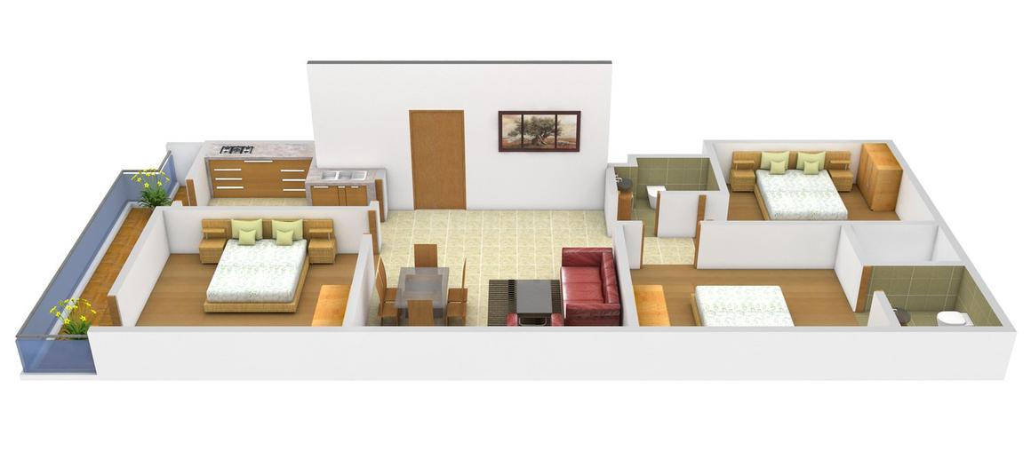 3 BHK Independent Floor