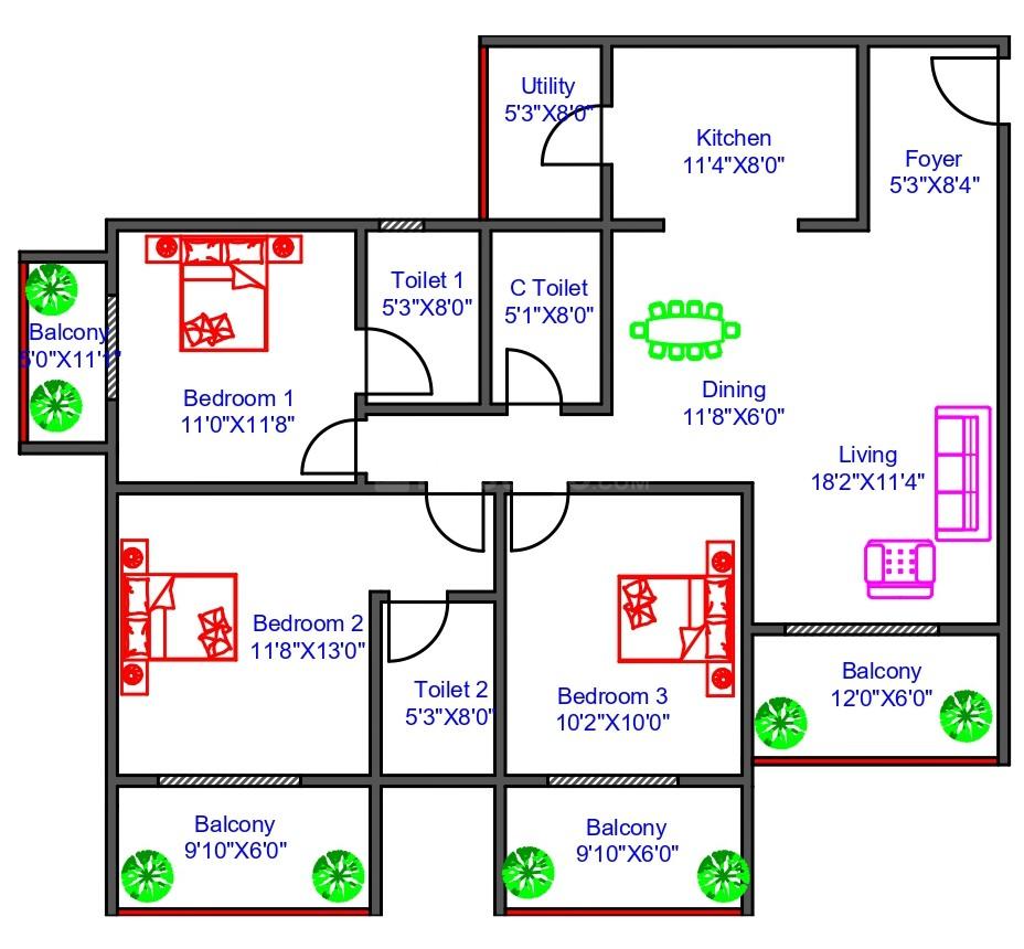 Ashiana Aaroham Phase 1 - Image 20