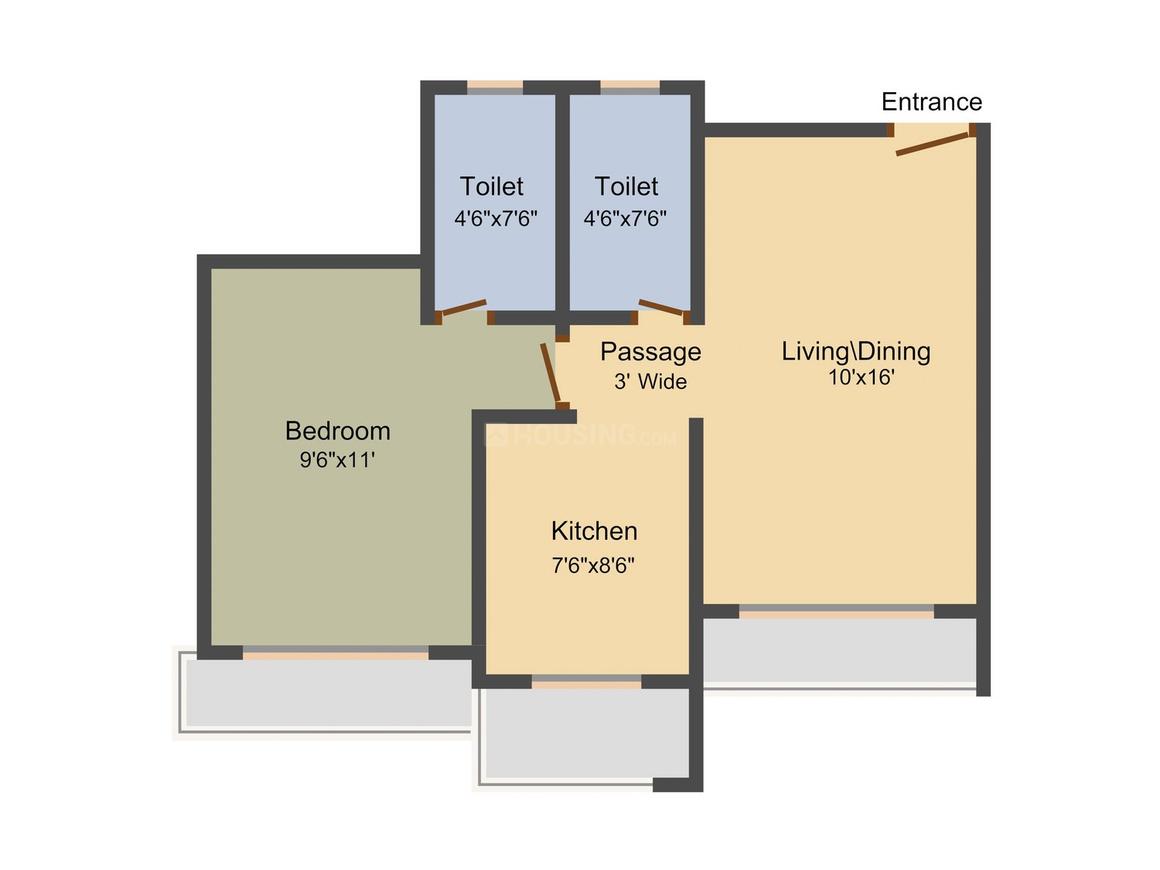 1 BHK Apartment