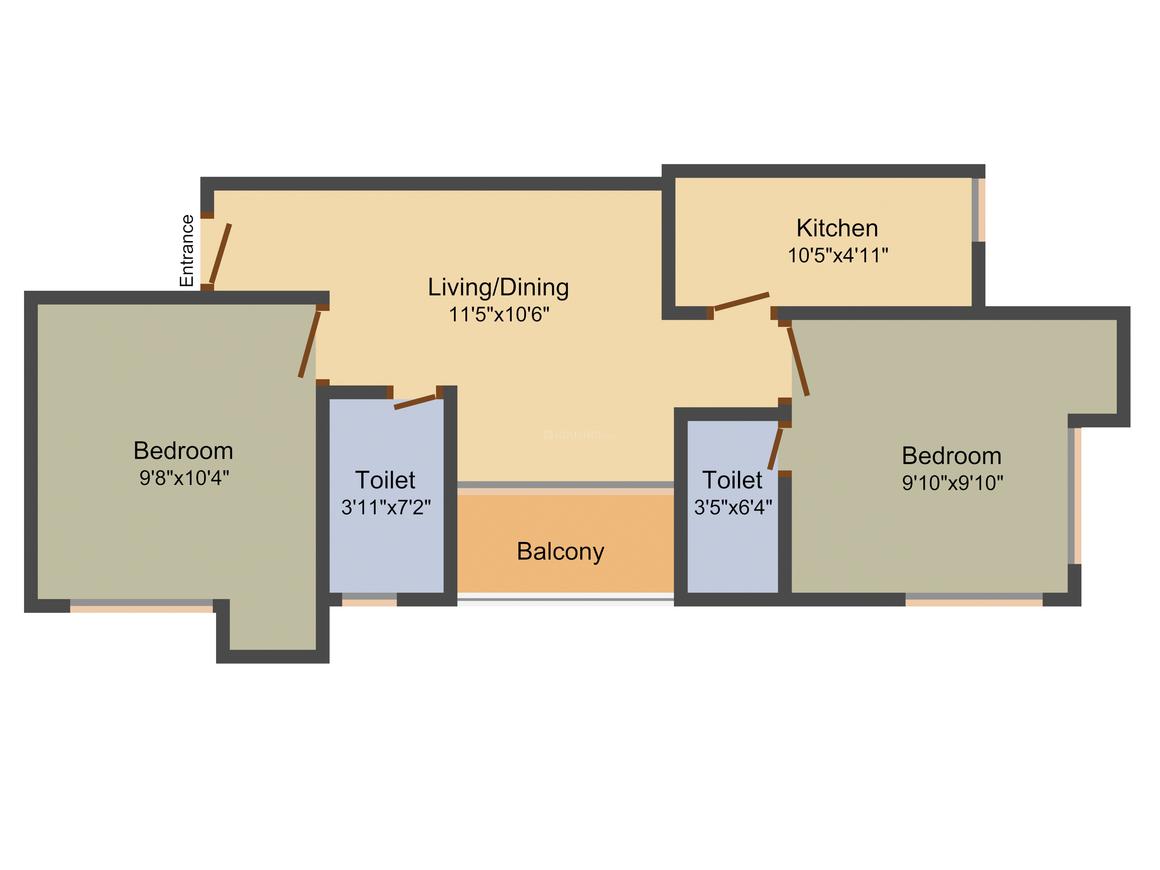 2 BHK Apartment
