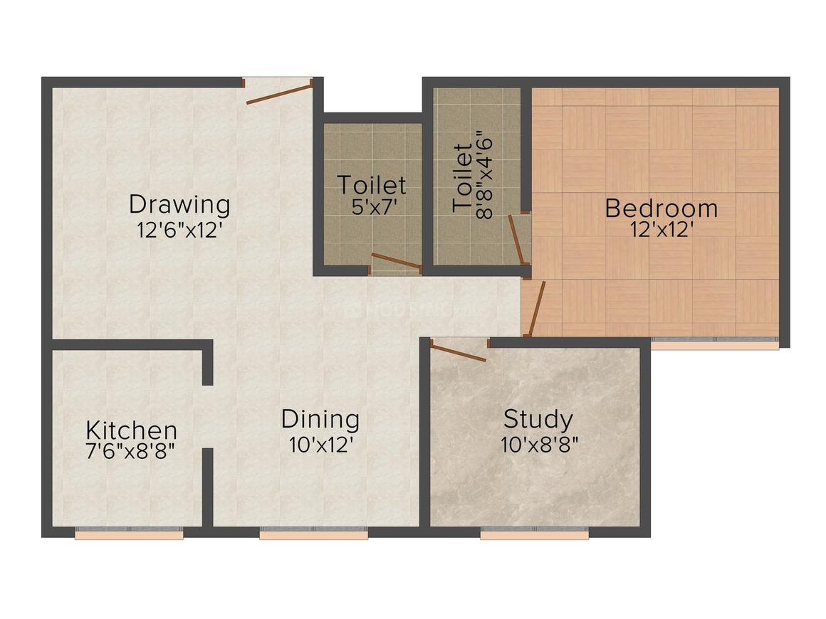 1.5 BHK Apartment