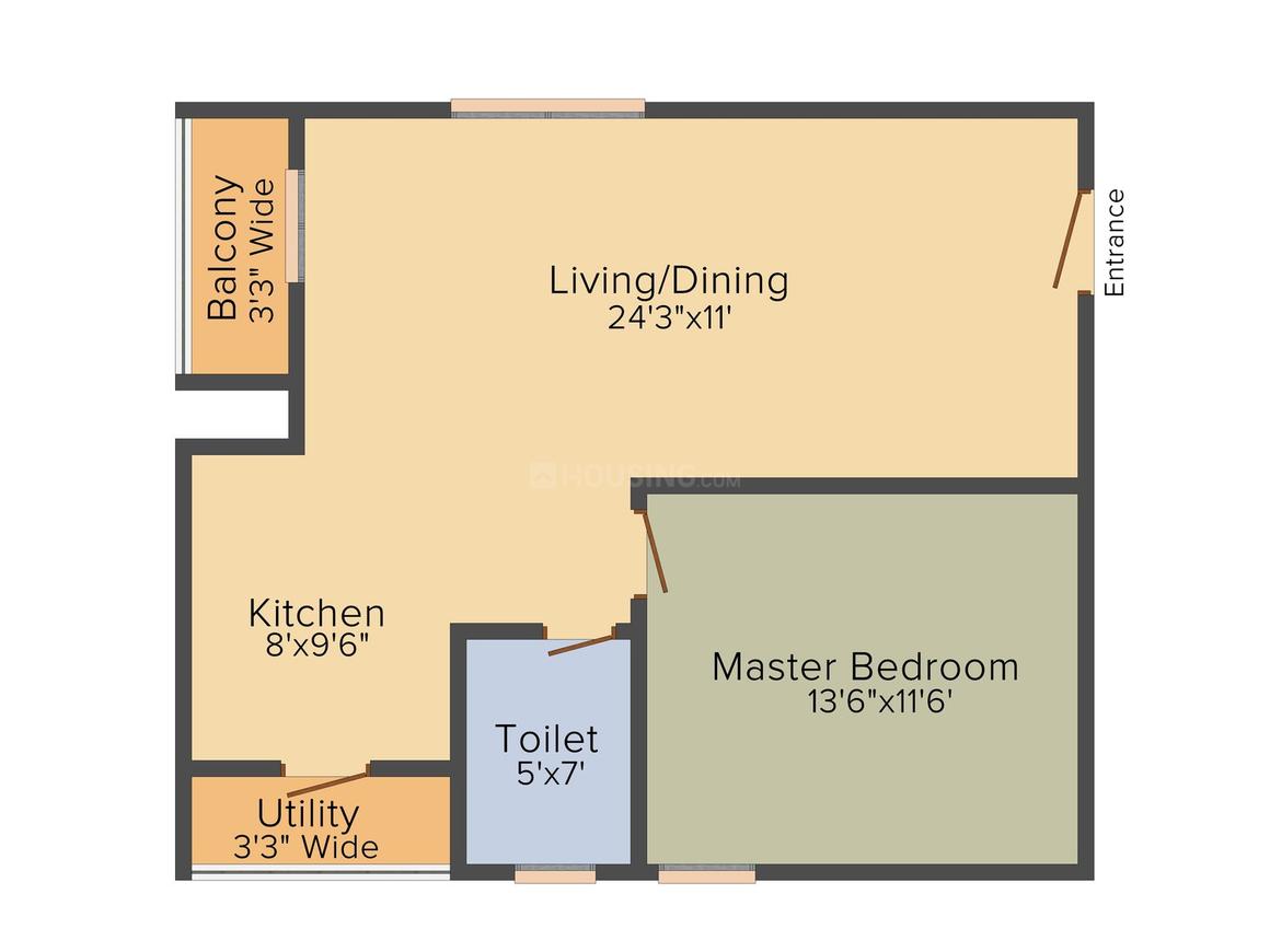 1 BHK Apartment
