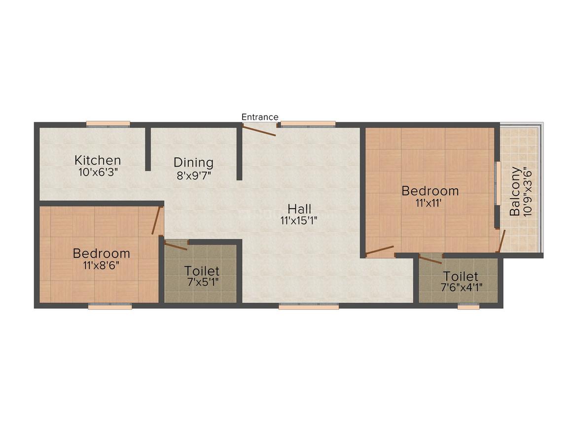 2 BHK Apartment