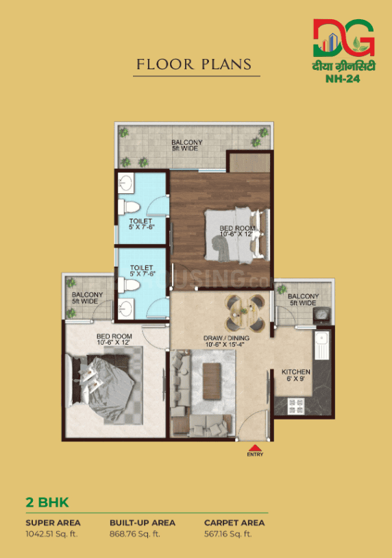 Eureka Diya Green City Nh 24 - Image 13
