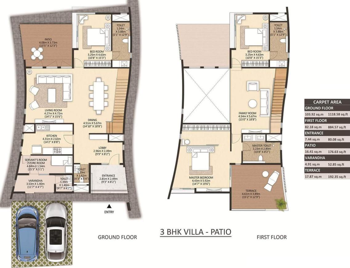 3 BHK Villa