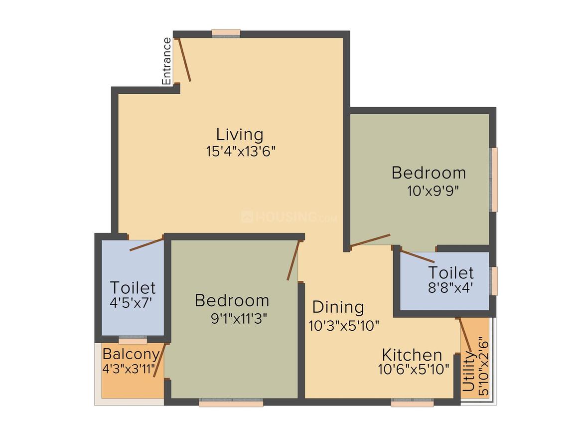 2 BHK Apartment