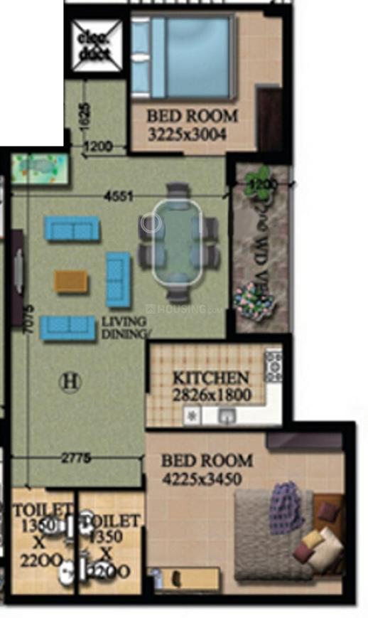 2 BHK Apartment
