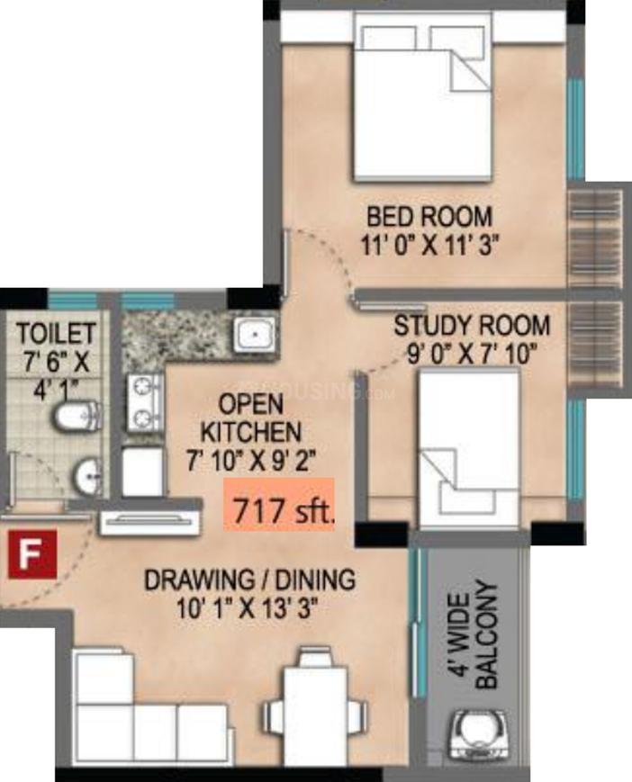 1.5 BHK Apartment