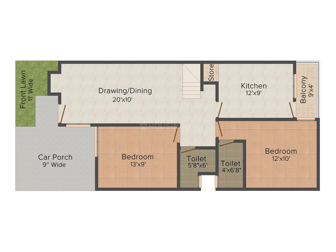 2 BHK Row House
