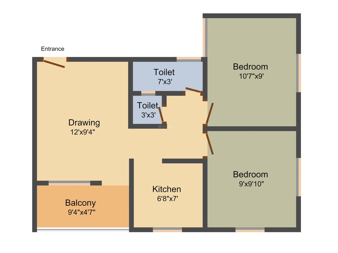 2 BHK Apartment