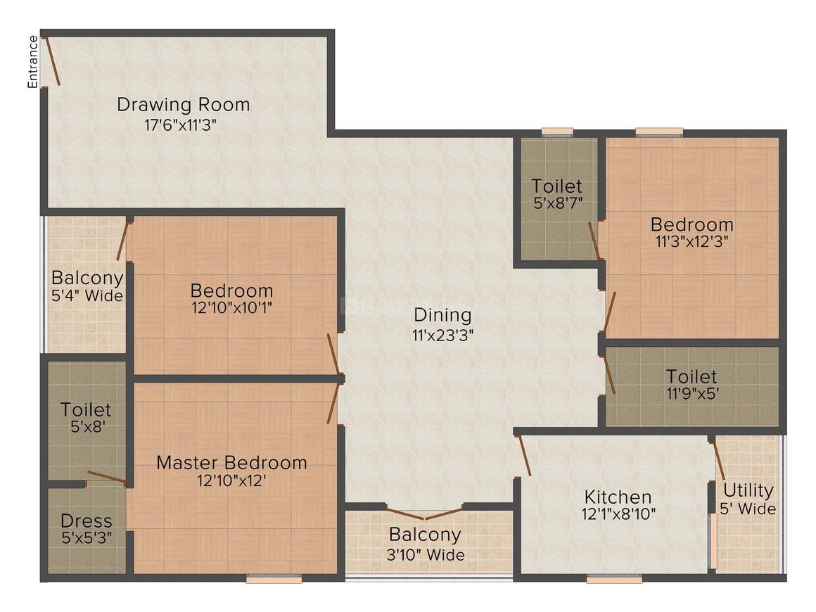 3 BHK Independent Floor
