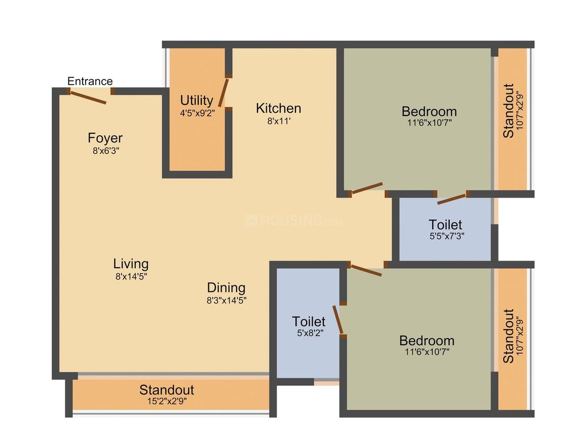 2 BHK Apartment