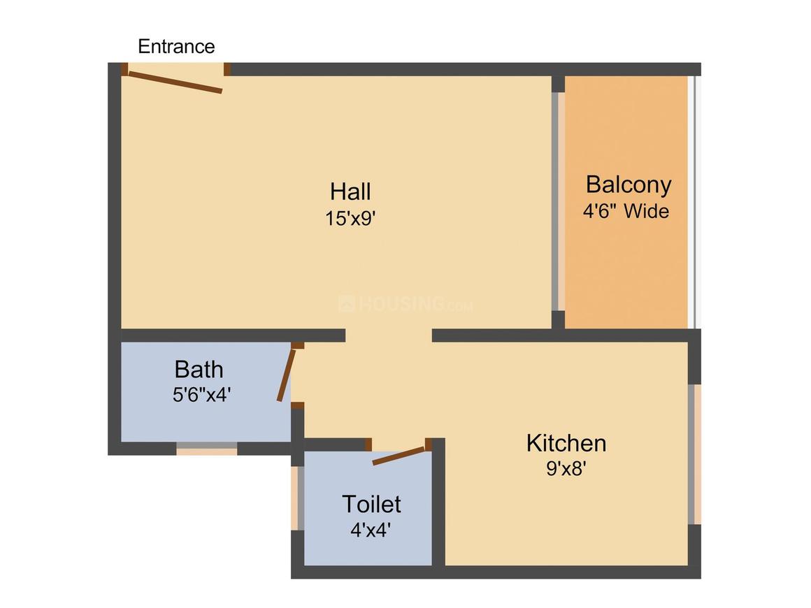 1 RK Apartment