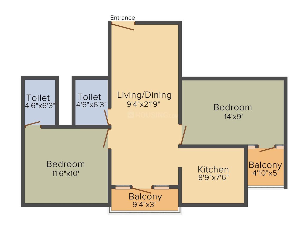 2 BHK Apartment