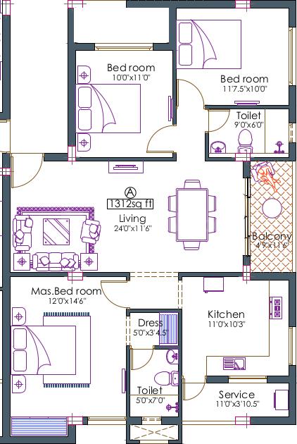 3 BHK Apartment