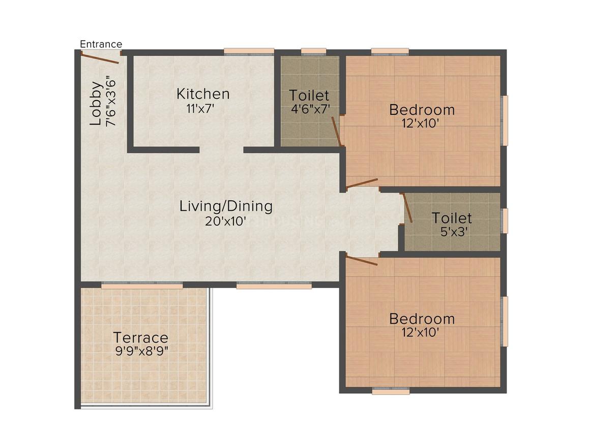 2 BHK Apartment