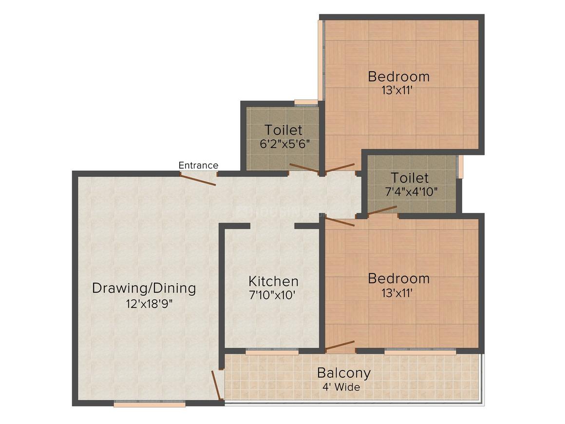 2 BHK Independent Floor