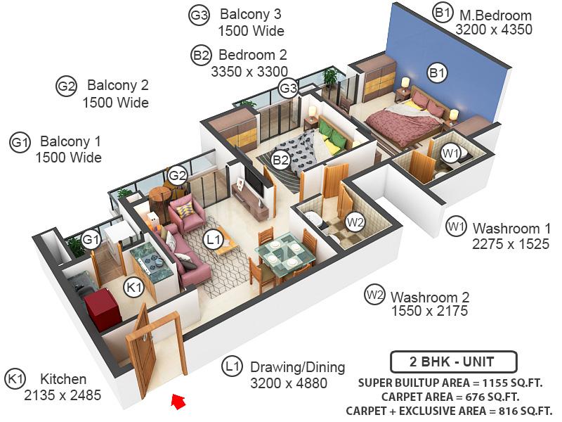 Eldeco Live By The Greens - Image 33