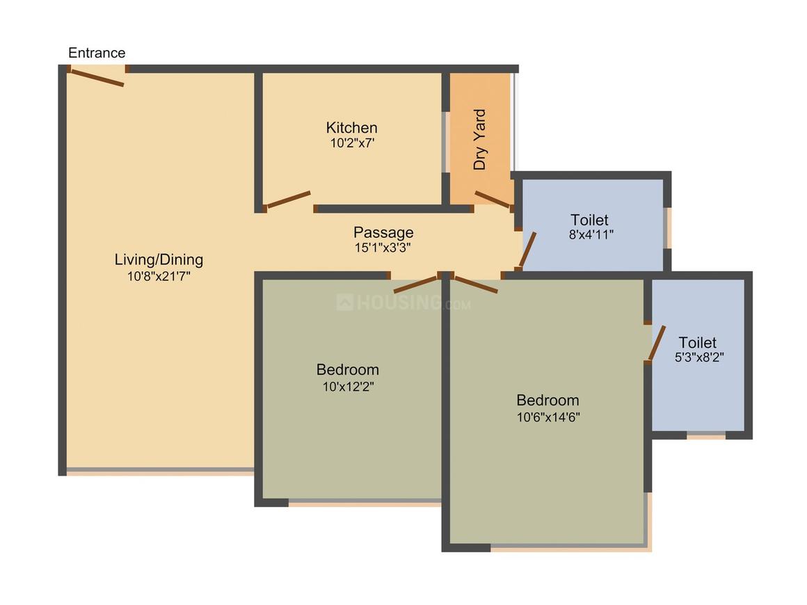 2 BHK Apartment