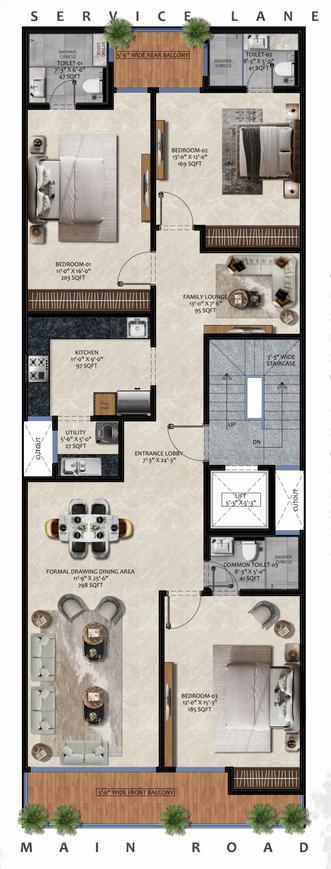 Altura Greater Kailash 1 Premium Builder Floor - Image 2