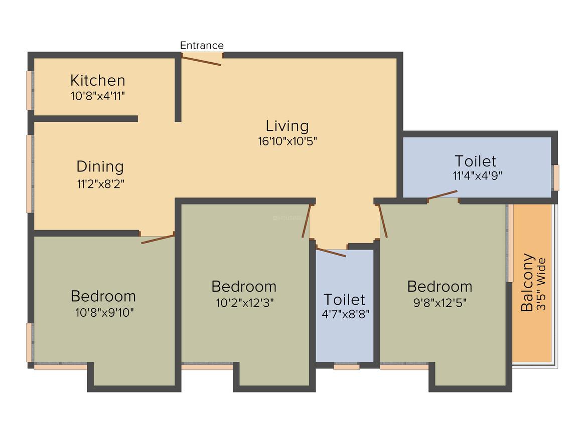 3 BHK Apartment