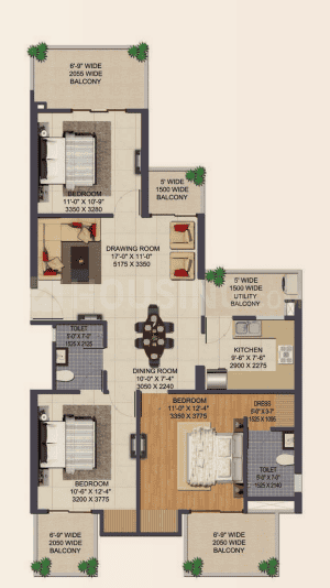 Ajnara Klock Tower - Image 17