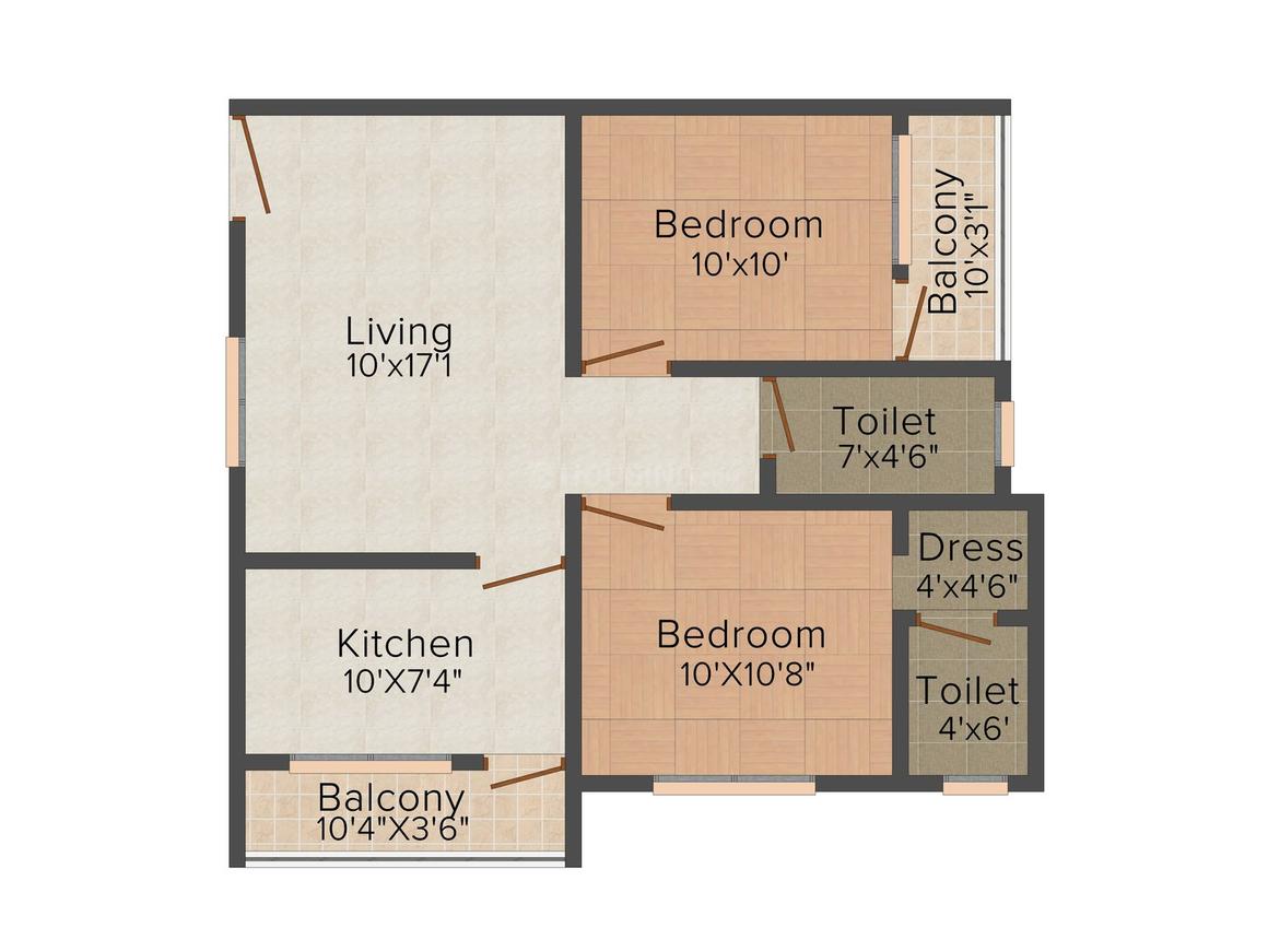 2 BHK Apartment