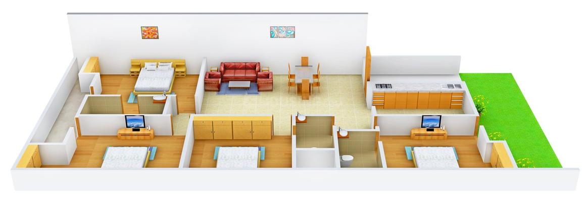 4 BHK Independent Floor