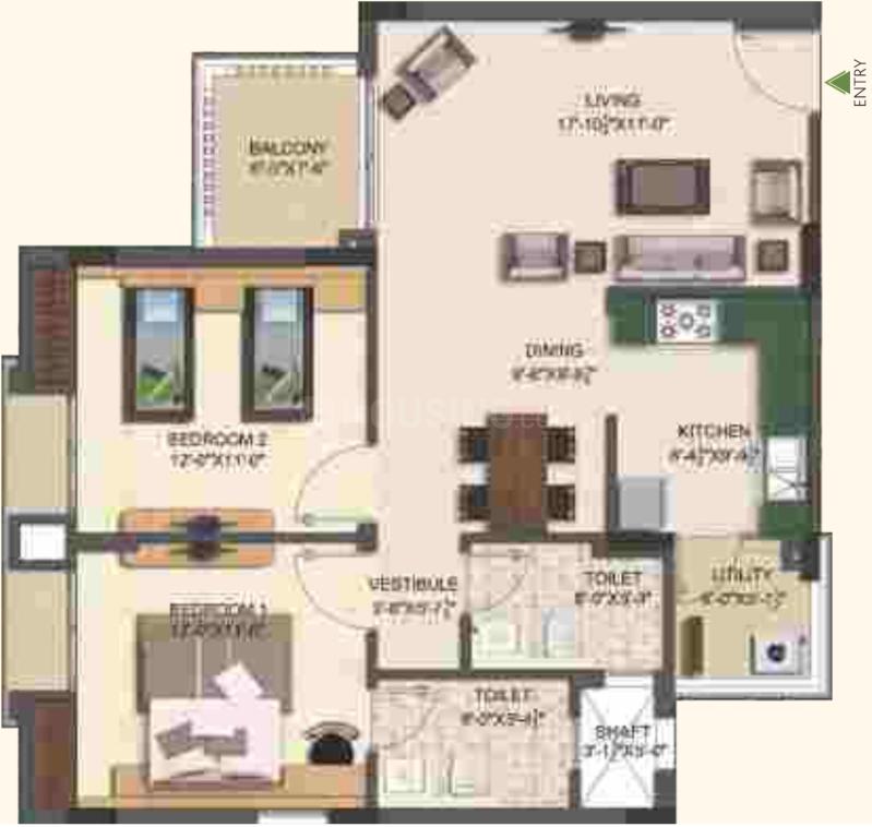 2 BHK Apartment