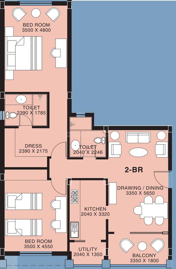2 BHK Apartment