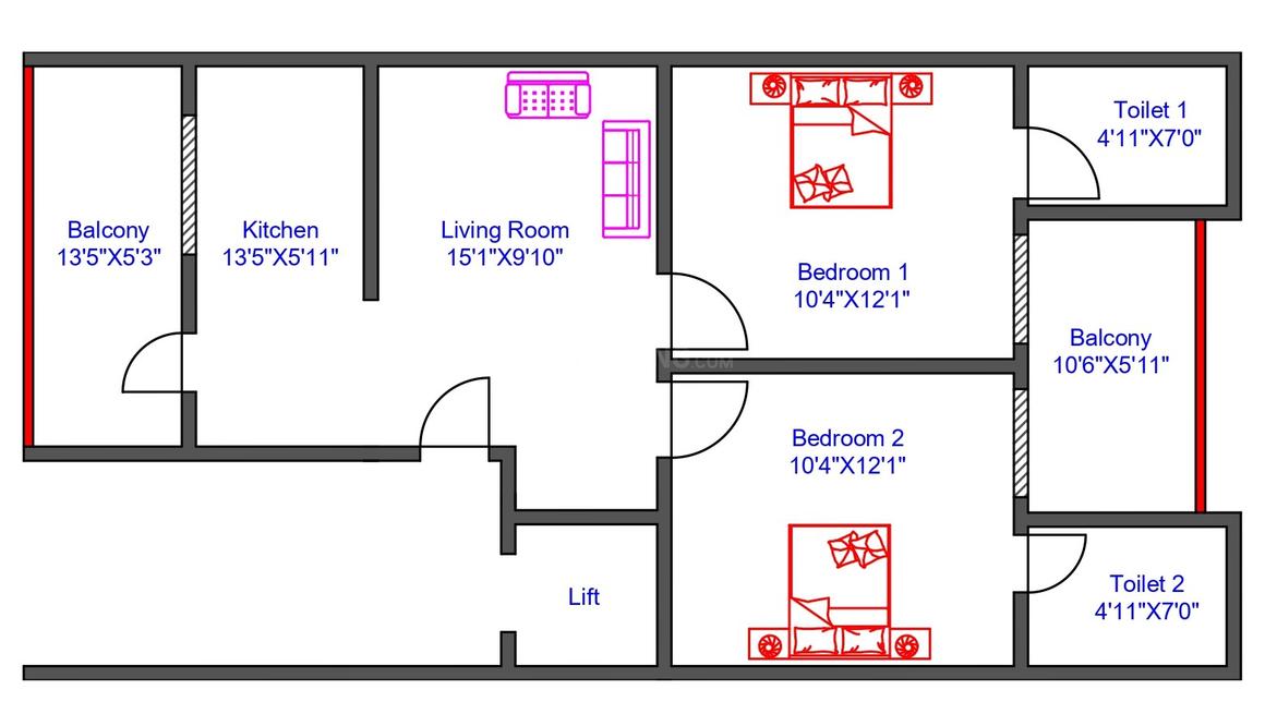 Suncity Vatsal Valley Independent Floors 1 - Image 17