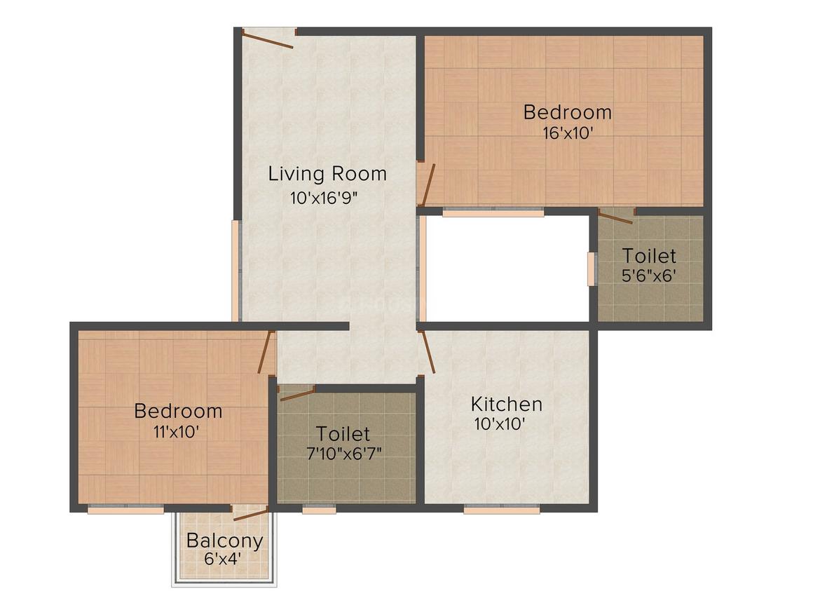 2 BHK Apartment
