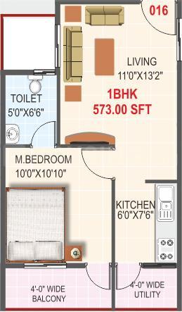 1 BHK Apartment