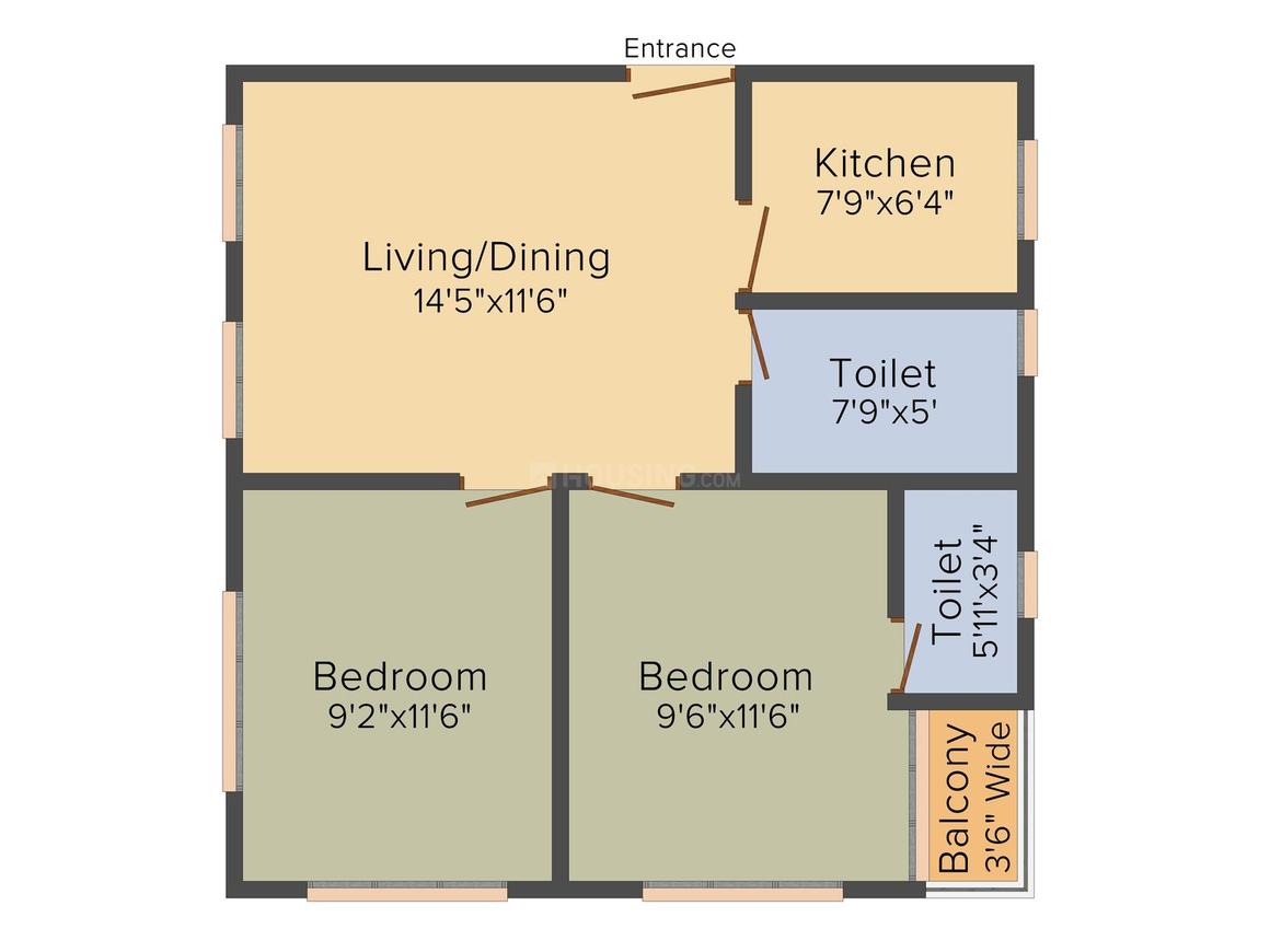 2 BHK Apartment