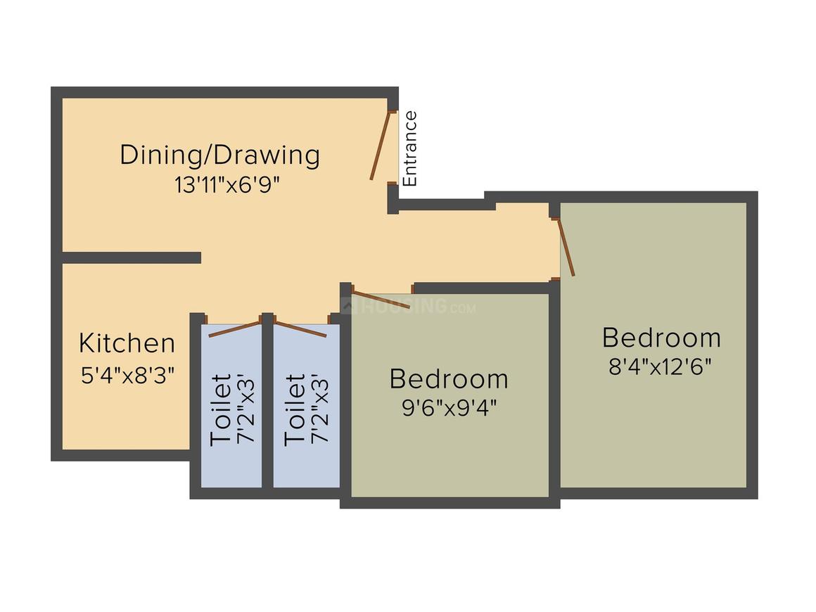 2 BHK Apartment