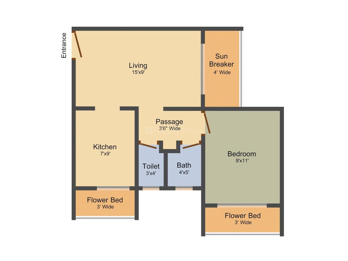 1 BHK Apartment