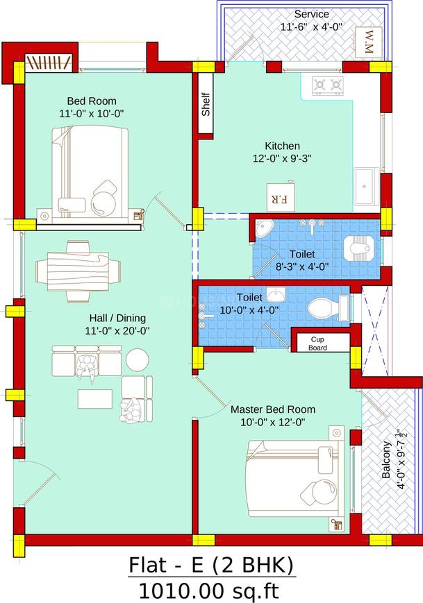 2 BHK Apartment
