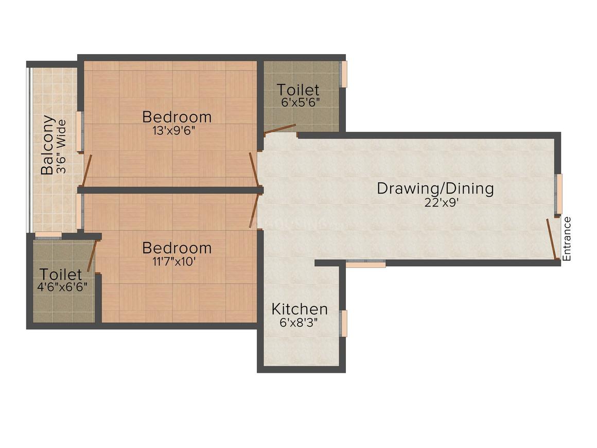 2 BHK Independent Floor