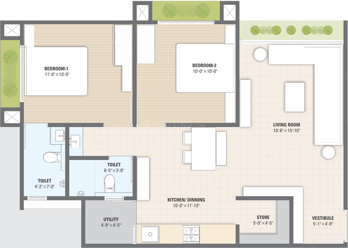 2 BHK Apartment