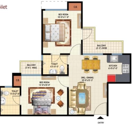 Amrapali Princely Estate - Image 21