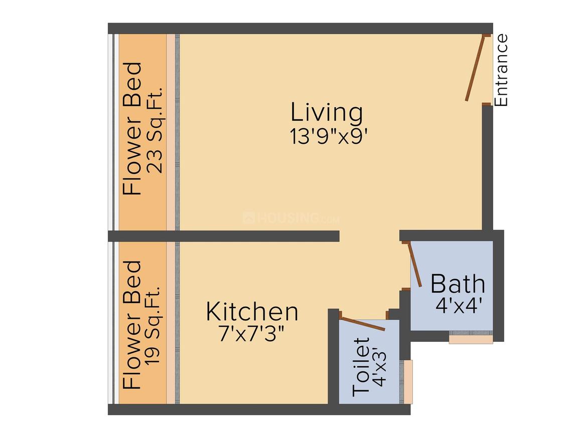 1 RK Apartment