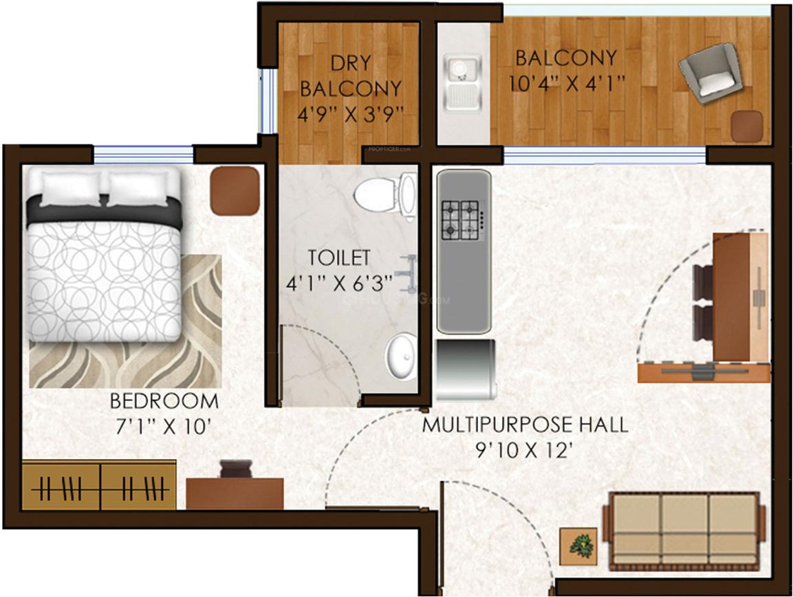1 BHK Apartment