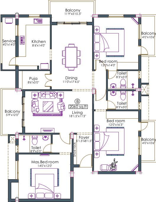 3 BHK Apartment