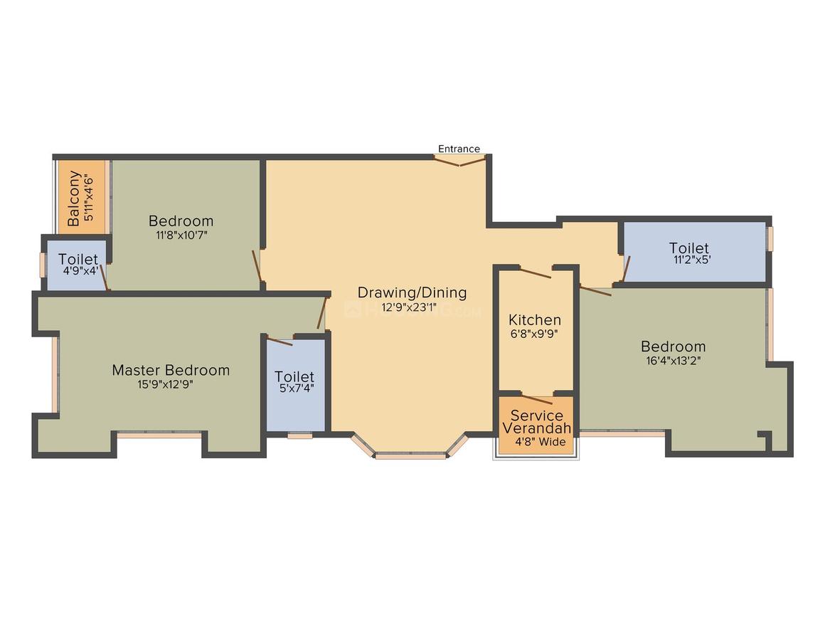 3 BHK Apartment