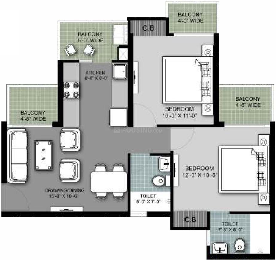 2 BHK Apartment