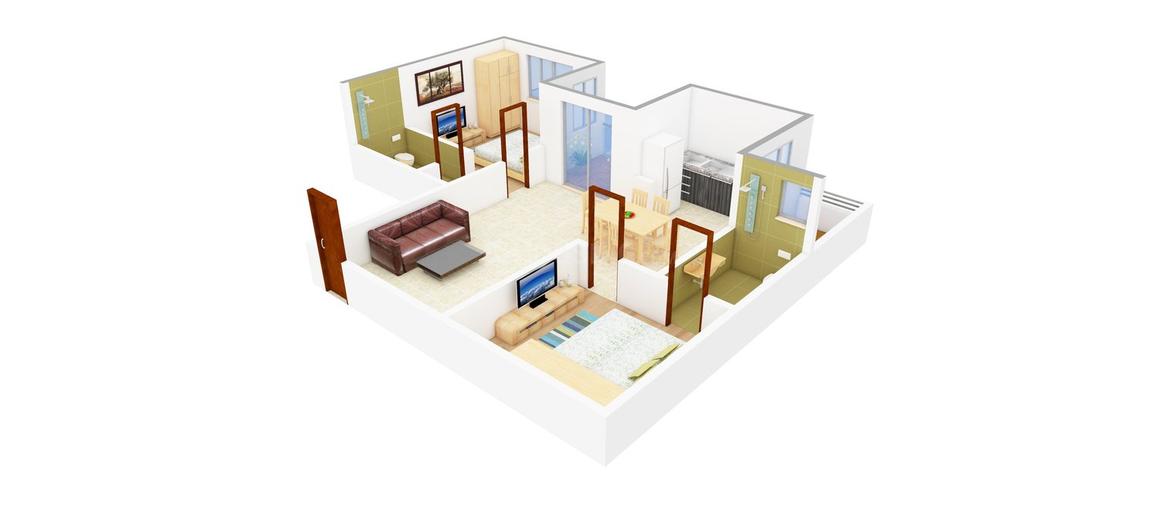 2 BHK Apartment