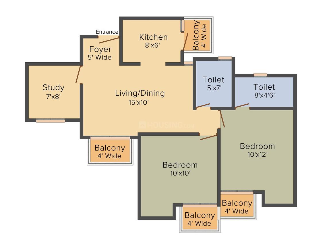Ajnara Khel Gaon Phase 1 Tower A B C And D - Image 12
