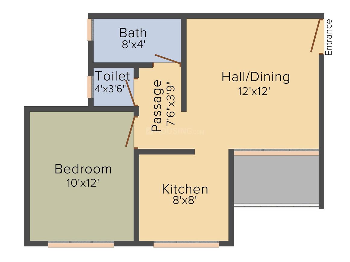 1 BHK Apartment
