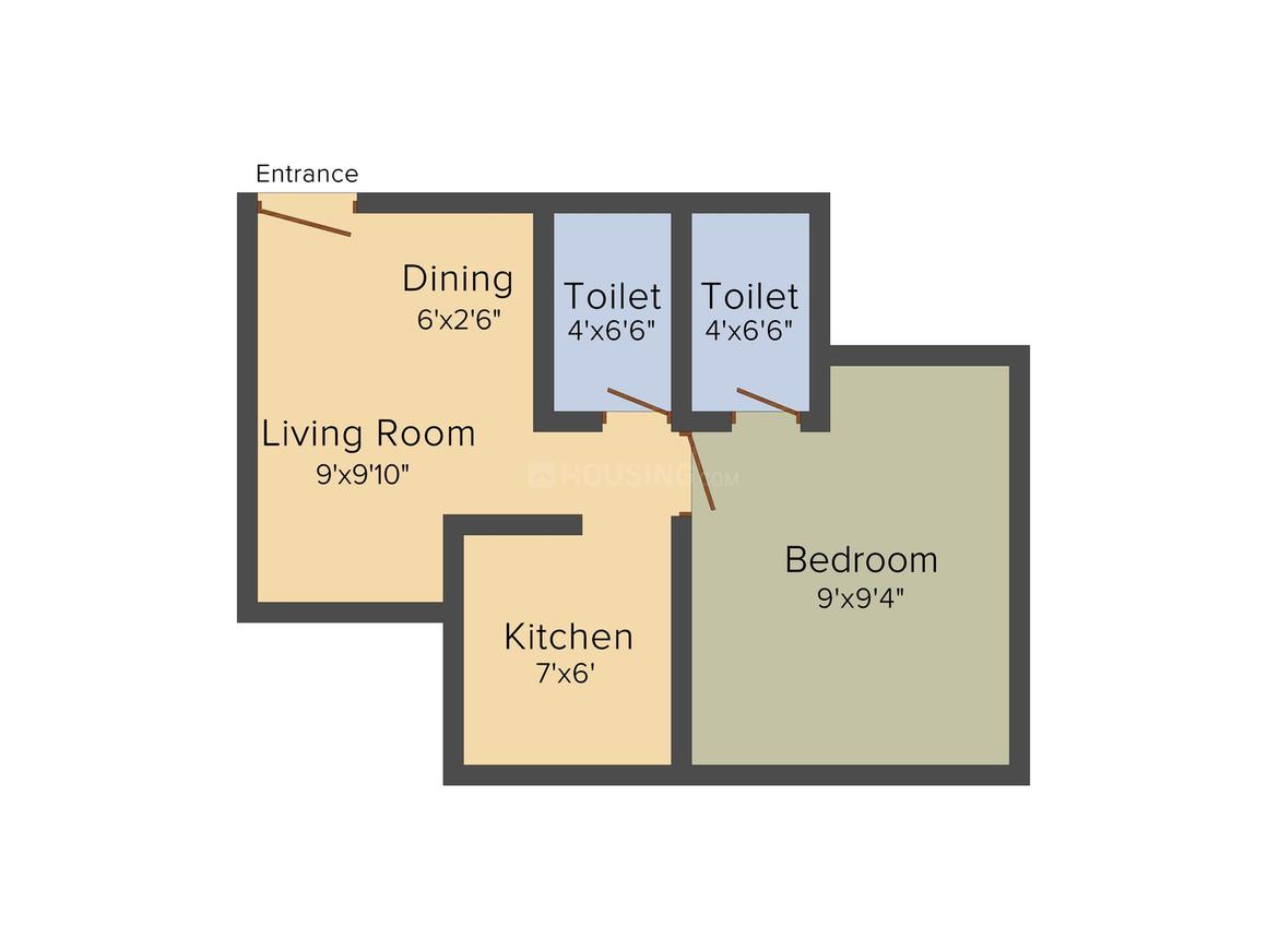 1 BHK Apartment