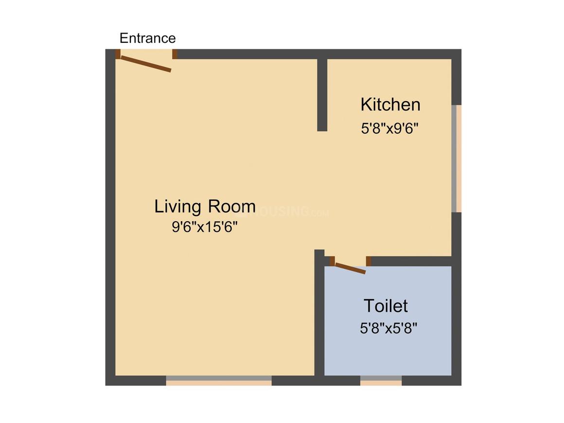 1 RK Apartment